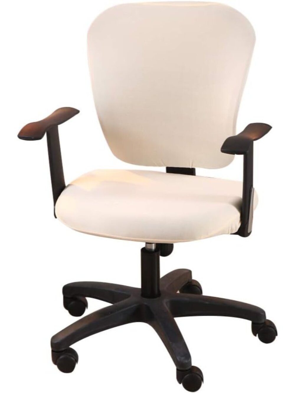 Computer Office Chair Cover - Split Protective & Stretchable Cloth Polyester Uni